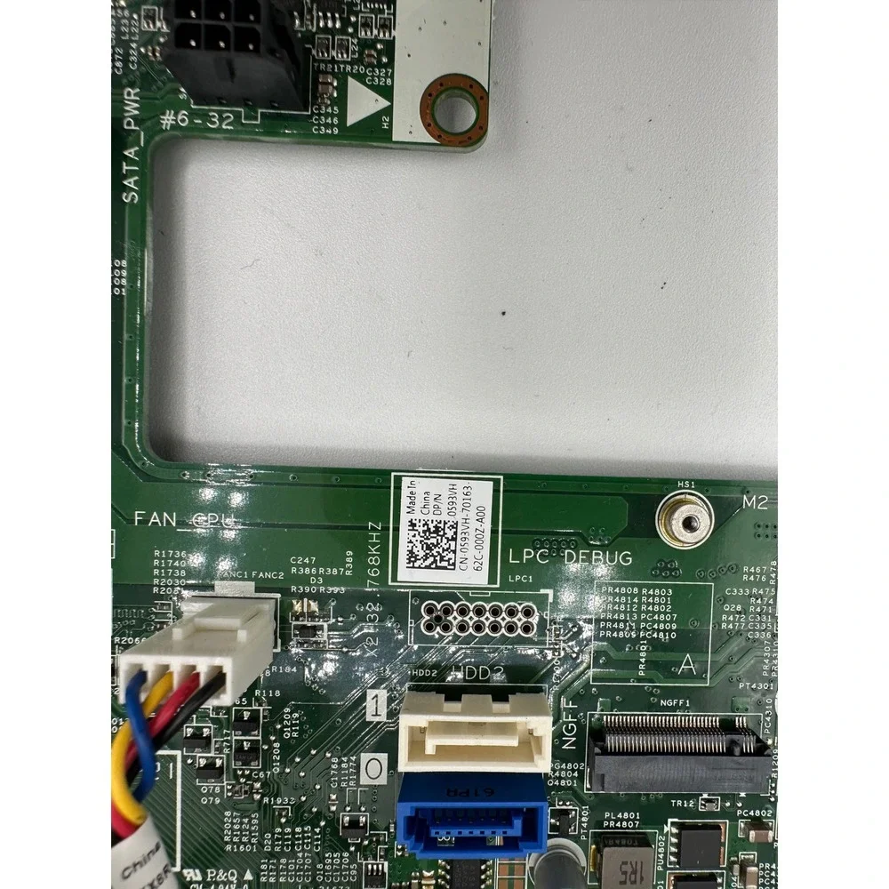 Dell Motherboard Inspiron 3650 RCH59 Green Good DDR3L LGA1151 HDMI VGA USB 3.0